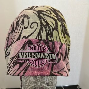 Harley Davidson woman’s skull cap, beanie, durag OS